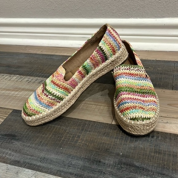 Joie Shoes Cara Multi Color Slip On Memory Foam Shoes size 10 - Picture 1 of 10